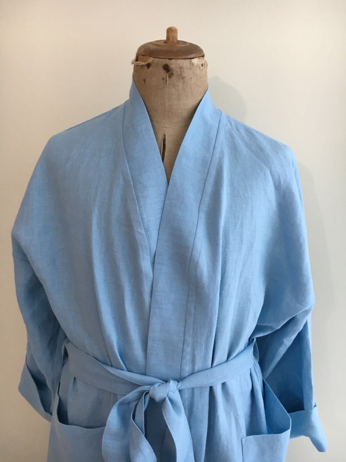 Buy Ladies Dressing Gown Petrol Blue Floral Print Long Robe - Wrap (9357)  Online at desertcartINDIA